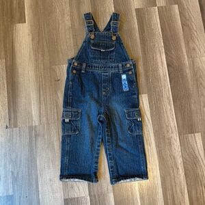 Gymboree Blue Denim Overalls with Pockets